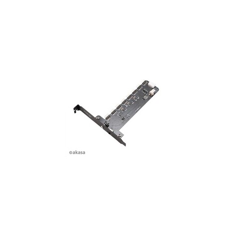 AKASA řadič Vegas RGB XL, 8 kanálů, PCIe slot