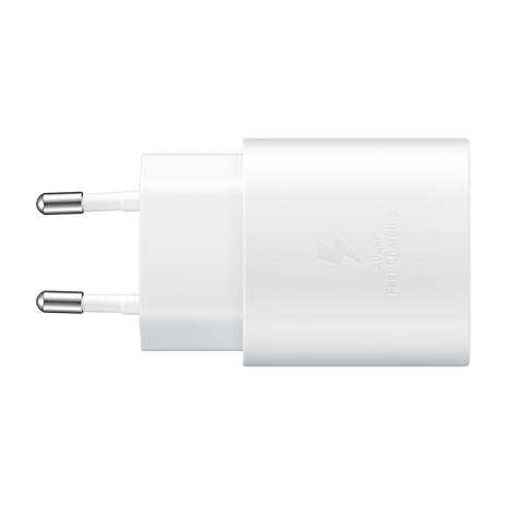 Samsung Napájecí adaptér s rychlonabíjením (25W), bez kabelu v balení, White