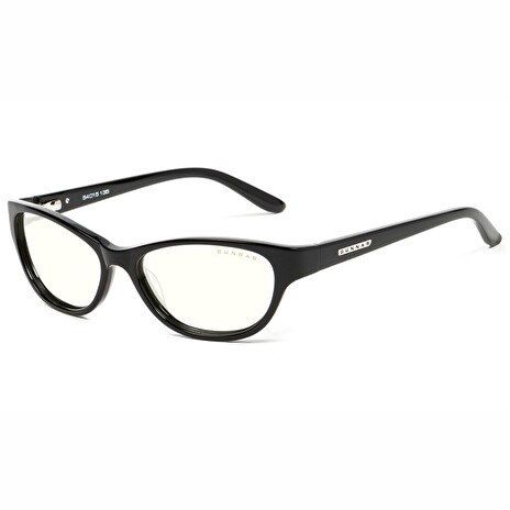 GUNNAR kancelářské dioptrické brýle JEWEL READER / obroučky v barvě ONYX / čirá skla / dioptrie +2,0