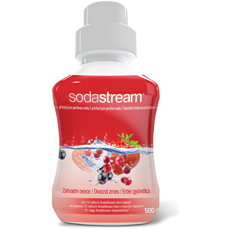Sirup Sodastream příchuť Zahradní ovoce 500 ml