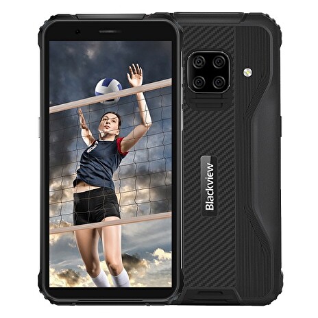 iGET Blackview GBV5100 Black odolný telefon, 5,7" HD+ IPS, 4GB+128GB, DualSIM, 4G, 5580mAh, NFC