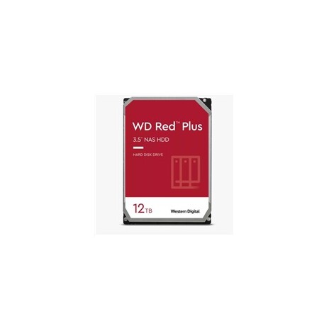 WD RED PLUS NAS WD120EFBX 12TB SATAIII/600 256MB cache, 196MB/s CMR