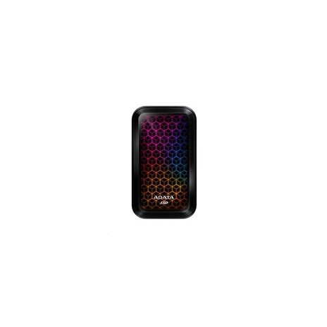 ADATA External SSD 512GB SE770G USB 3.0 černá/žlutá LED RGB