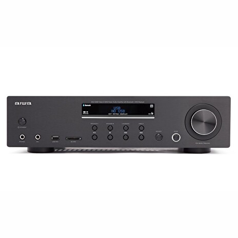 AIWA AMU-120BTBK/ AV přijímač a zesilovač/ 2x 60W RMS/ BT/ Černý