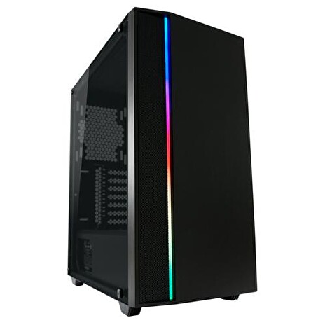 LC-POWER case Gaming 706B Destiny_X Midi Tower, window, černá