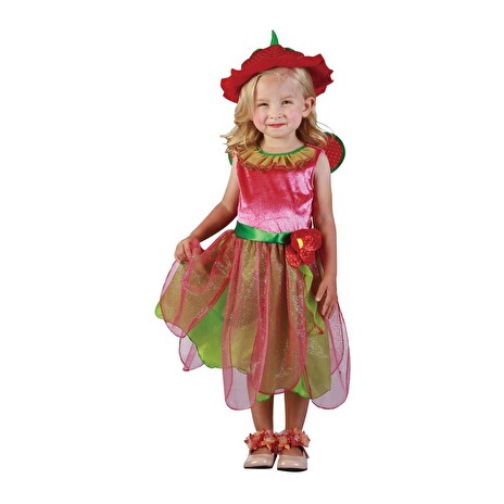Karnevalový kostým Jahodová víla 92 - 104 cm