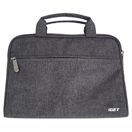 iGET iB10 TABLET BAG - Pouzdro na 10,1" až 10,36" tablety s poutky a uzávěrem na zip