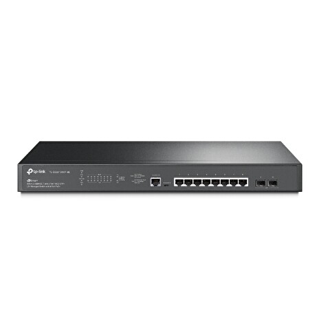 TP-Link TL-SG3210XHP-M2 JetStream 8-Port 2.5GBASE-T and 2-Port 10GE SFP+ L2+ Managed Switch with 8-Port PoE+, OMADA SDN