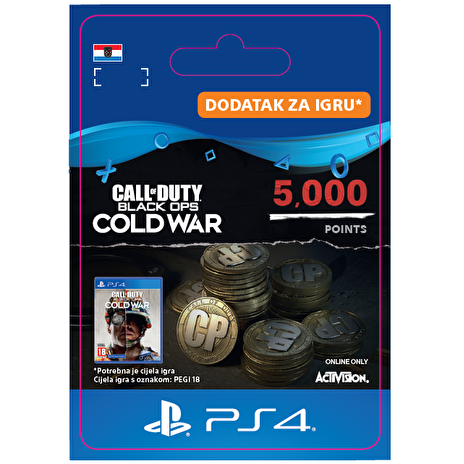 ESD HR - 5,000 Call of Duty®: Black Ops Cold War Points