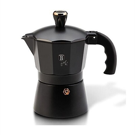 Konvice Berlingerhaus na espresso 3 šálky Black Rose Collection
