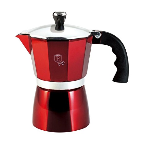 Konvice Berlingerhaus na espresso 2 šálky Burgundy Metallic Line