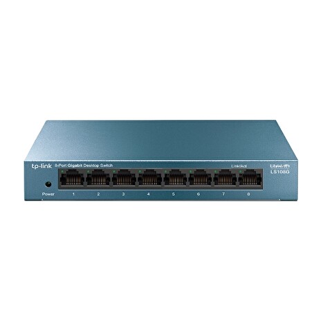TP-Link LiteWave LS108G Switch 8x10/100/1000Mbps, kovovy desktop