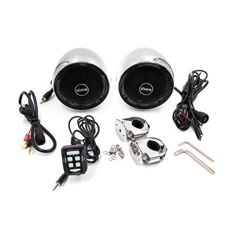 Zvukový systém s reproduktory Bluetooth STU na motocykl