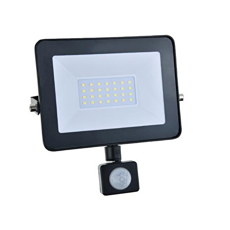 LED reflektor GETI GLF30P 30W s PIR čidlem
