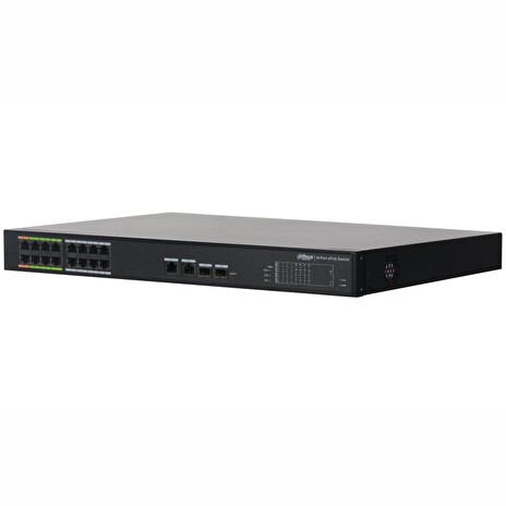 Dahua ePoE L2 switch 8x ePoE 100Mb + 8x PoE 100Mb + 2x 1Gb/SFP, PoE do 240W, 802.3af/at/Hi-PoE/ePoE