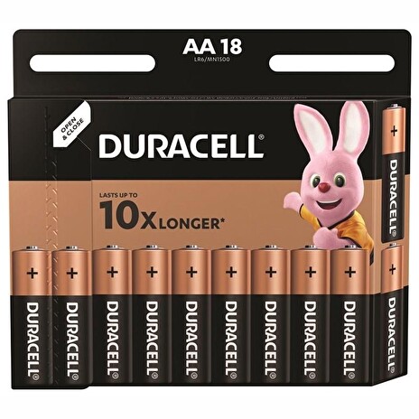 Duracell Basic alkalická baterie 18 ks (AA)