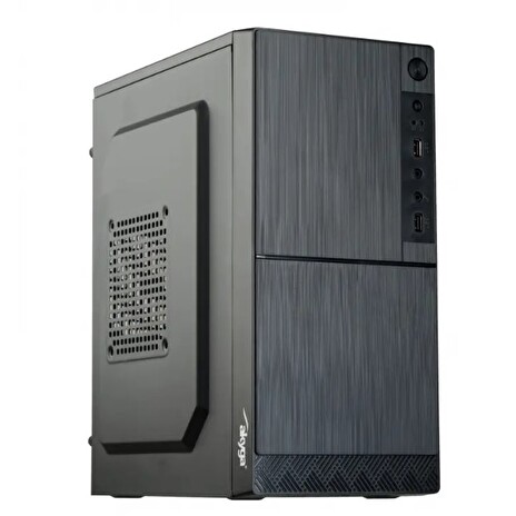 Akyga PC skřín ATX Micro Tower 1xUSB 2.0 Pozinkovaná ocel cerná