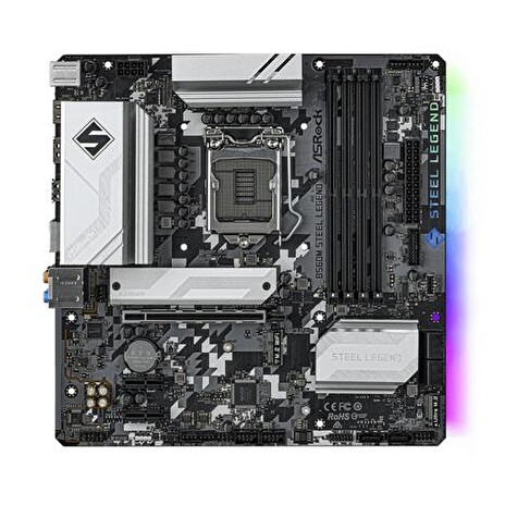 ASROCK B560M STEEL LEGEND (intel 1200, 4xDDR4 4800MHz, 6xSATA3, M.2, HDMI+Dport, 1xGLAN, mATX)