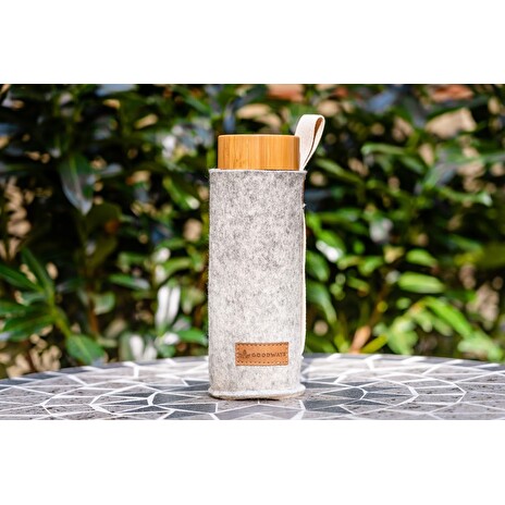 Obal GoodGlass 450 ml velký, světle šedý