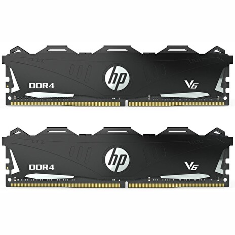 HP Gaming V6 16GB DDR4 3600 MHz / DIMM / CL18 / 1,35V / Heat Shield / Černá / KIT 2x 8GB
