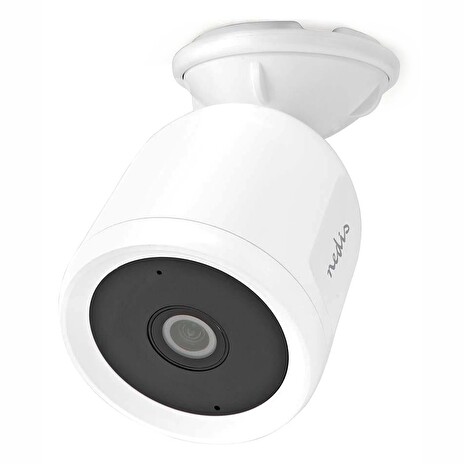 NEDIS IP Kamera/ venkovní/ IP65/ Wi-Fi/ 1080p/ noční vidění/ LAN/ MicroSD/ Android/ iOS/ bílá