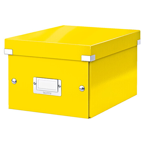 LEITZ Univerzální krabice Click&Store, velikost S (A5), žlutá