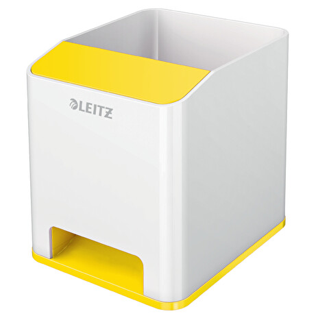 LEITZ Stojánek na tužky WOW hudební, bílá/žlutá