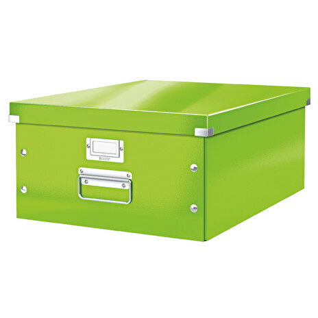 LEITZ Univerzální krabice Click&Store, velikost L (A3), zelená