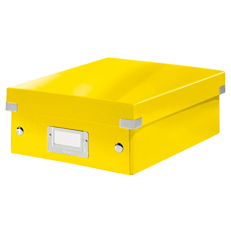 LEITZ Organizační box Click&Store, velikost S, žlutá