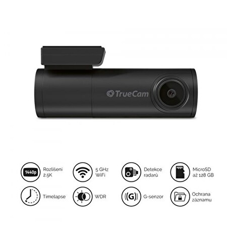 Kamera do auta TRUECAM H7 GPS 2.5K (s hlášením radarů)