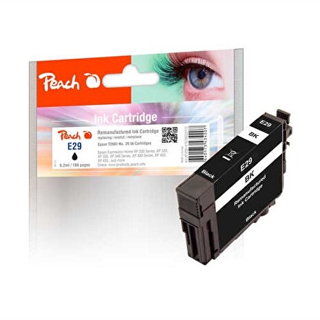 PEACH kompatibilní cartridge Epson T2981, No 29, black, 6,2 ml