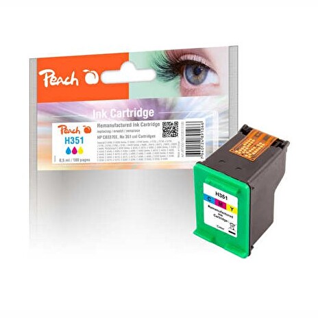 PEACH kompatibilní cartridge HP CB337EE No.351, Color, 8,5 ml