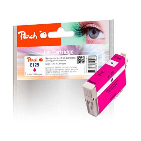 PEACH kompatibilní cartridge Epson T1293, Magenta, 8,3 ml