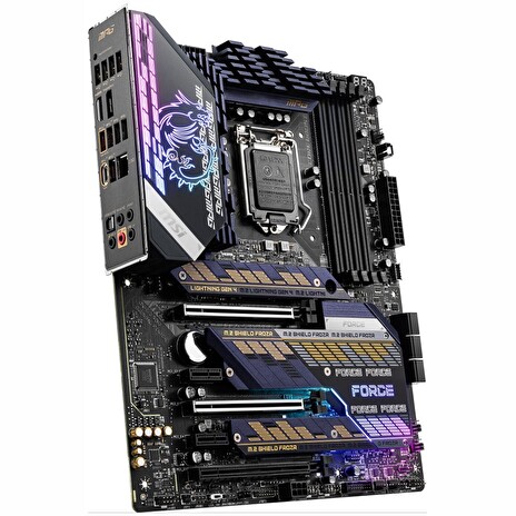 MSI MPG Z590 GAMING FORCE / LGA1200 / Intel Z590 / 4x DDR4 DIMM / 3x M.2 / HDMI / DP / USB-C / ATX