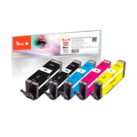 PEACH kompatibilní cartridge Canon PGI-550/CLI-551 MultiPack