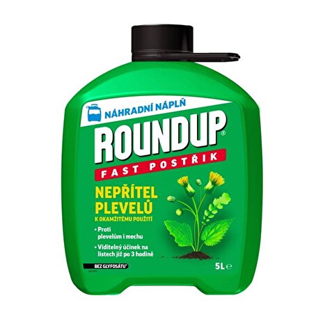 ROUNDUP Fast bez glyfosátu - náhradní náplň 5l