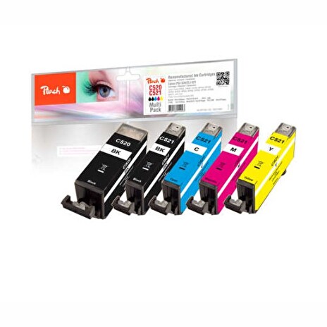 PEACH kompatibilní cartridge Canon PGI-520/CLI-521 MultiPack
