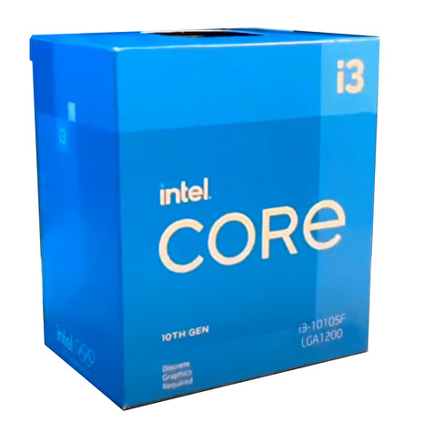 Intel/Core i3-10105F/4-Core/3,7GHz/FCLGA1200