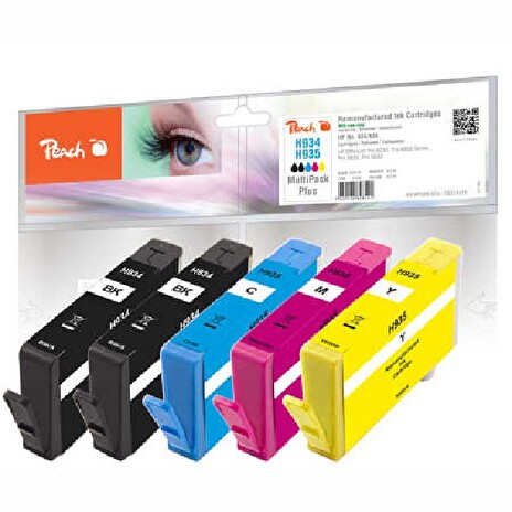 PEACH kompatibilní cartridge HP No 934/935 MultiPack Plus