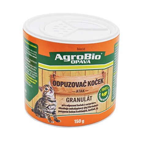Odpuzovač koček AgroBio Atak 150g