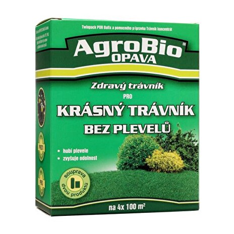 Přípravek k hubení dvouděložných plevelů AgroBio Zdravý trávník
