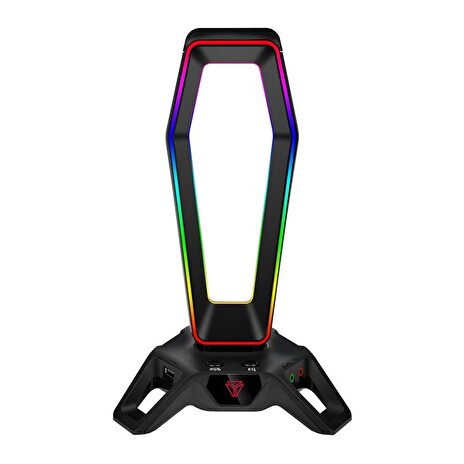 USB hub YENKEE YHB 3000 RGB herni hub a stojan