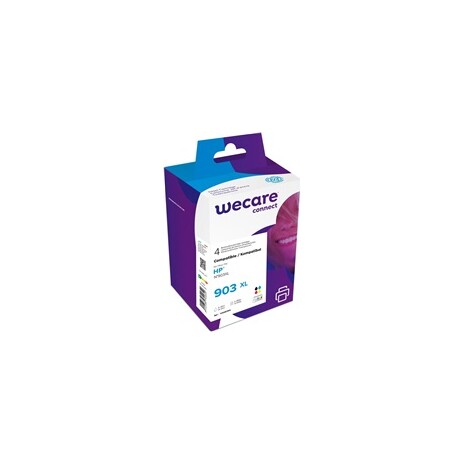 WECARE ARMOR cartridge pro HP Officejet Pro 6960, 6961, 6962, 6963, 6964 (3HZ51AE), černá/black+1C+1M+1Y/HC, 1x30/3x12ml