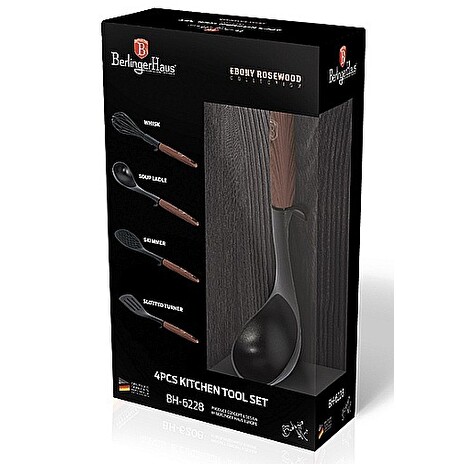 Sada Berlingerhaus kuchyňské náčiní 4 ks, Ebony Line Rosewood