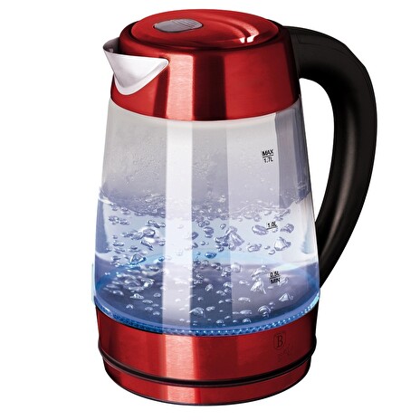 Rychlovarná konvice Berlingerhaus 1,7 l s nastavením teploty Burgundy Metallic Line