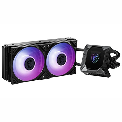 MSI vodní chladič CPU MPG Core Liquid K240/ 2x ARGB fan / pumpa/ 5 let celková záruka