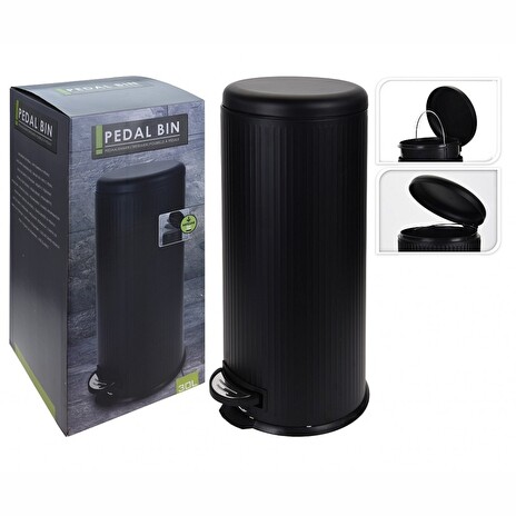 Odpadkový koš EXCELLENT SoftClose 30 l černá
