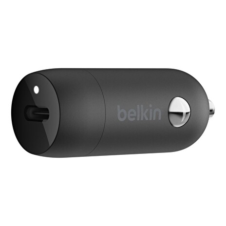 Belkin BOOST CHARGE™ 20W USB-C Power Delivery nabíječka do auta, černá