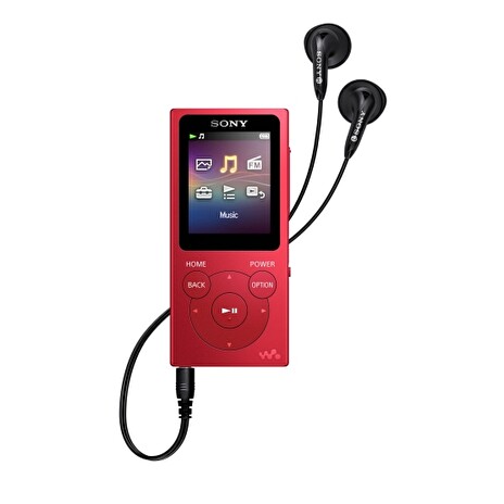 SONY NW-E394L - Digitální hudební přehrávač Walkman® 8GB - Red