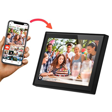 Braun DigiFRAME 1019 WiFi (10,1", 1280x800px, 16:10 IPS, 16GB)